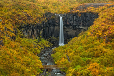 Svartifoss in Autumn