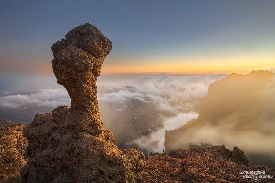 Hoodoo at Sunset