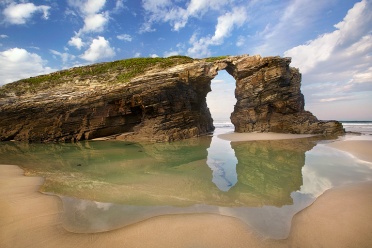 Playa Catedrales Arch