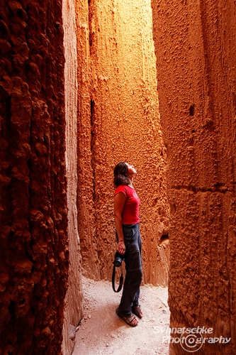 Inside Cathedral Gorge