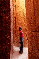 Inside Cathedral Gorge