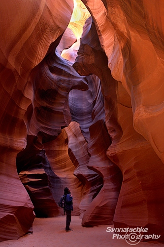 Isa in Upper Antelope Canyon