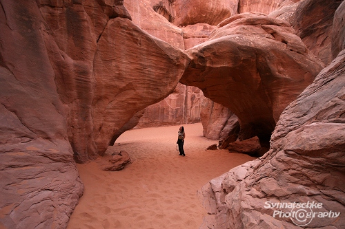 Sand Dune Arch Arches NP