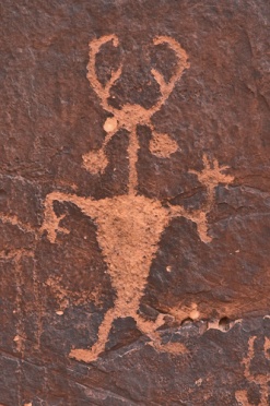 Moab Man Petroglyph