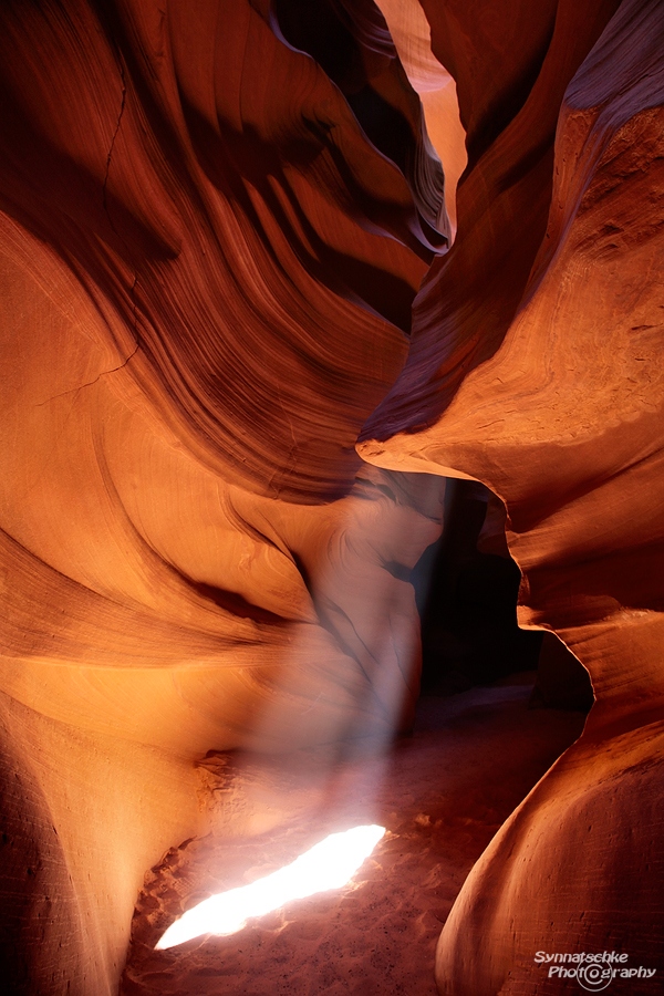 Upper Antelope Canyon Beam Glow