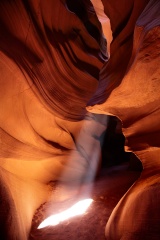 Upper Antelope Canyon Beam Glow