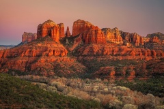 Cathedral Rock Twilight Glow