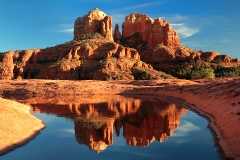 Sunset at Cathedral Rock