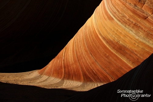 Wave Detail In the Evening