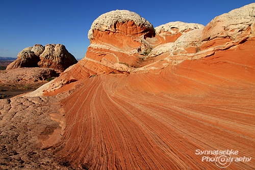 The Red Wall In the Evening