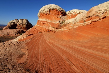 The Red Wall In the Evening