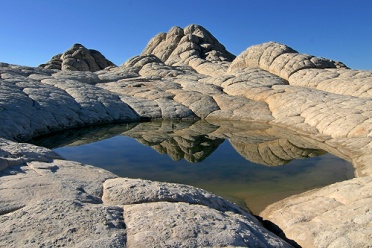 White Mound Reflection