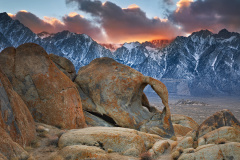 Cyclops Arch at Sunset