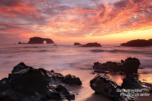 Epic Sunset Pacific Coast