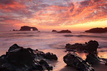 Epic Sunset Pacific Coast