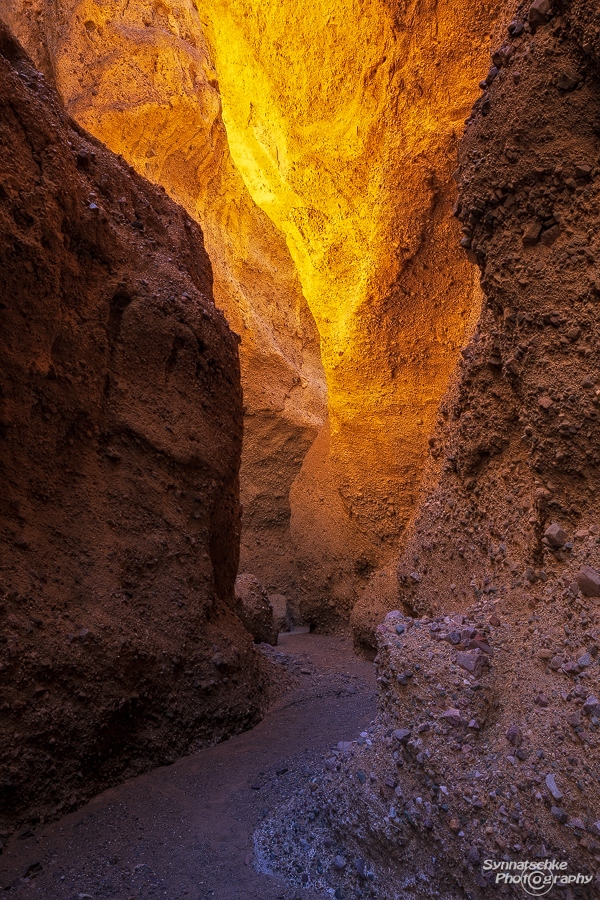 Slot Canyon in Funeral Mountains
