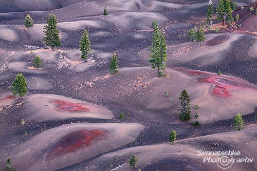 Painted Dunes - Lassen Volcanic