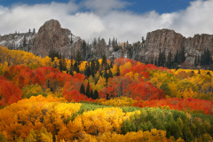 Fall Foliage at Kebler Pass 