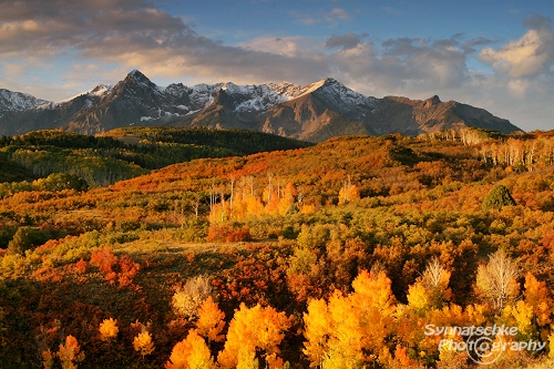 Sneffels Range at Sunrise