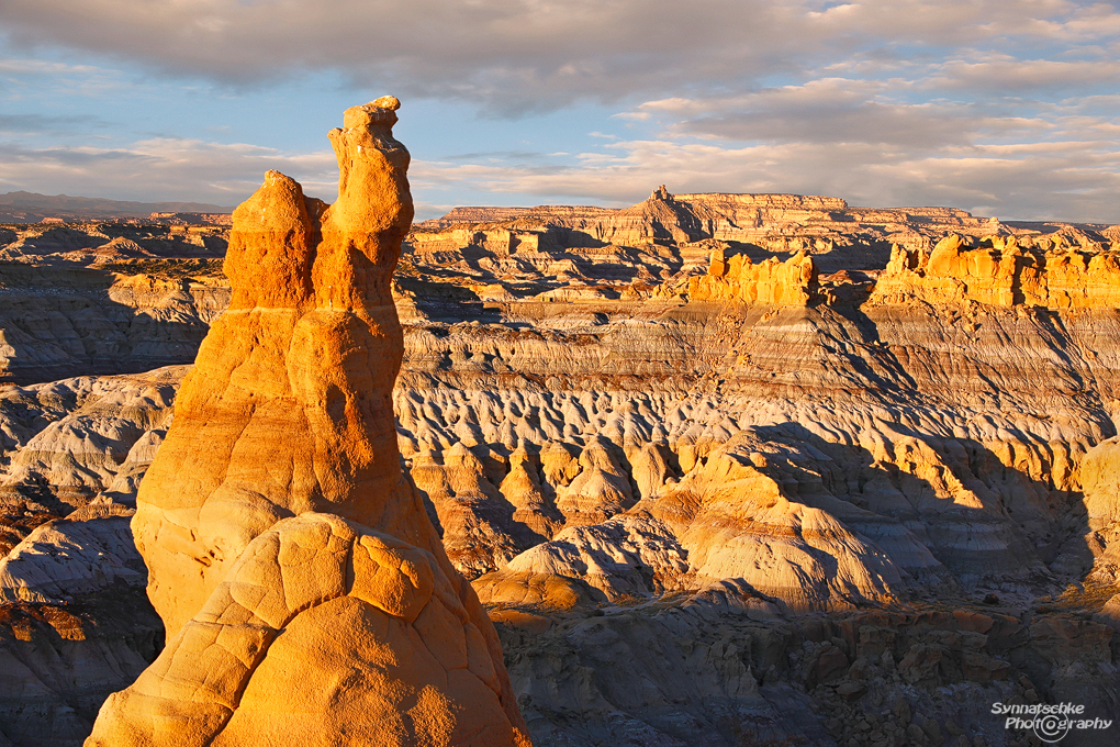 Badlands at Angels Peak