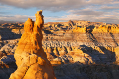 Badlands at Angels Peak