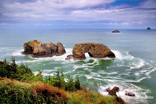 Arch Rock by the Sea