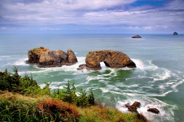 Arch Rock by the Sea