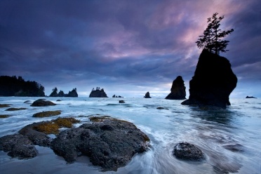 Sea Stack Thunderstorm
