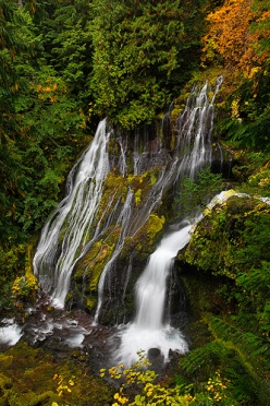 Panther Creek Falls From Above