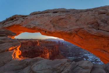 Mesa Arch Sidelight