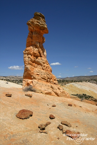 Hoodoo at the Cottonwood Canyon Road