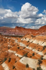 Badlands near Old Paria