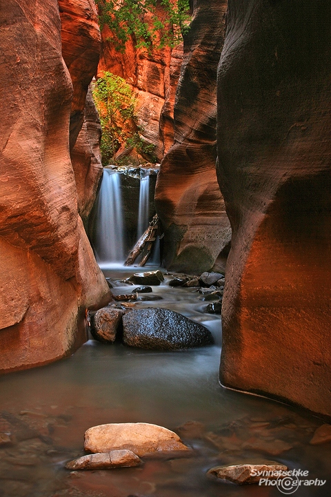 Kanarra Creek Waterfall