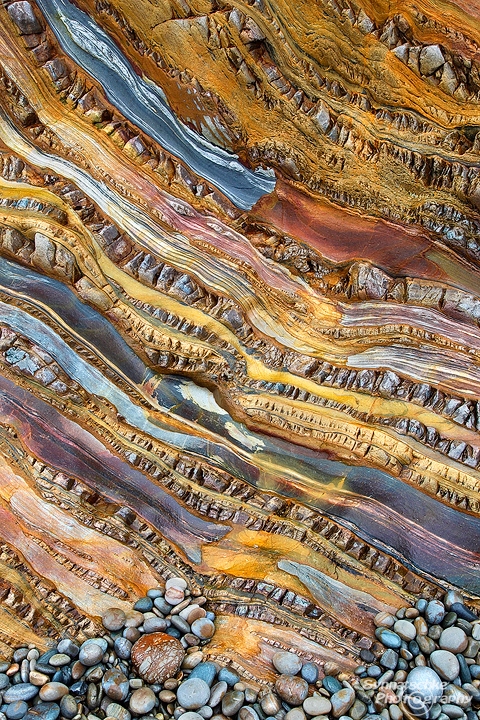 Stone Patterns at Playa del Silencio